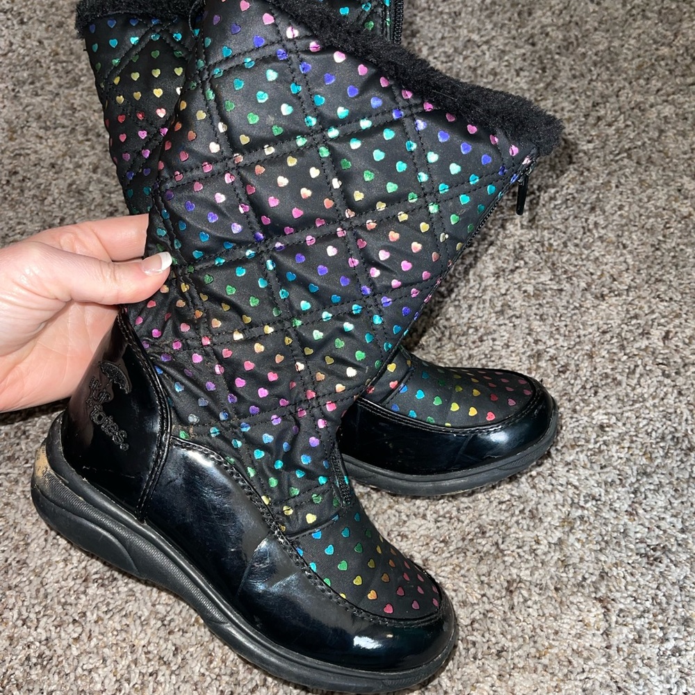 Girls totes winter snow boots sz 1